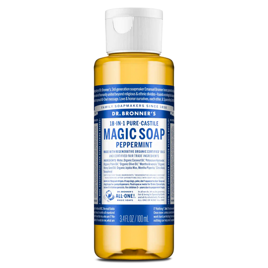Peppermint - Pure-Castile Magic Soap